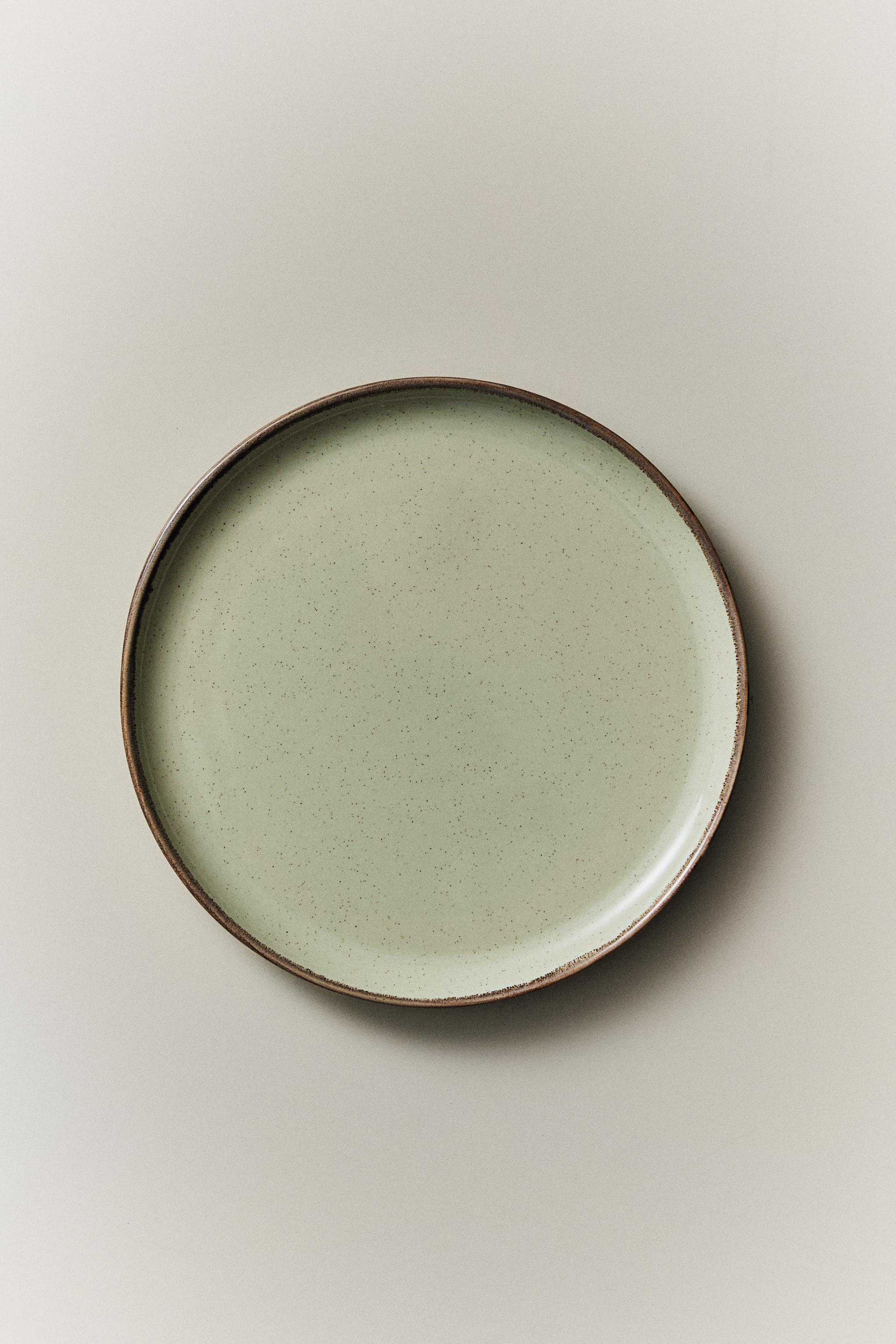 ASSIETTE À DESSERT PORCELAINE BORD ANTIQUE
